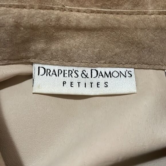 Vintage Draper’s and Damon’s button down suede shirt. - Picture 6 of 8